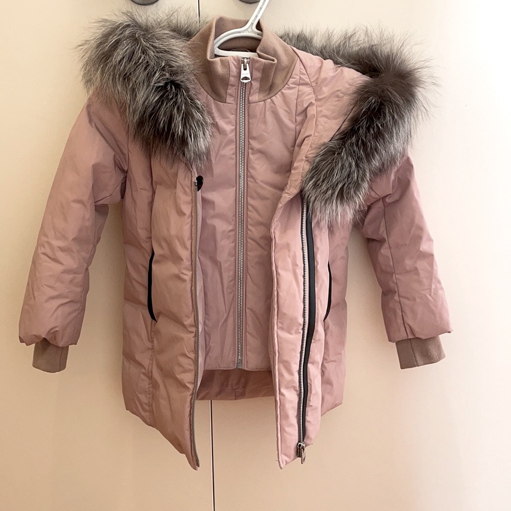 Mackage Leelee-TX Girls Puffer in Petal / Pink